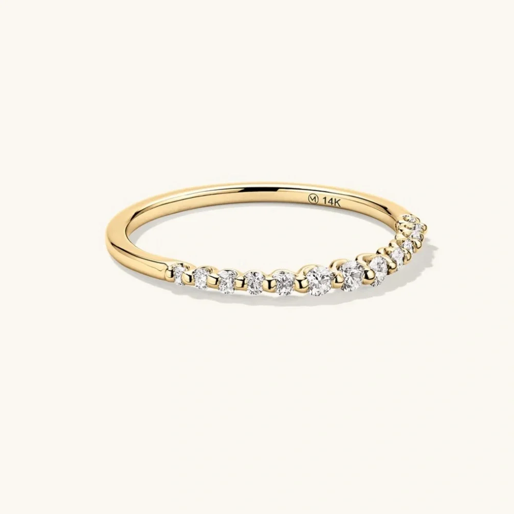 NWT/NIB Mejuri Lace Diamond Ring | Style Discontinued - Picture 8 of 9